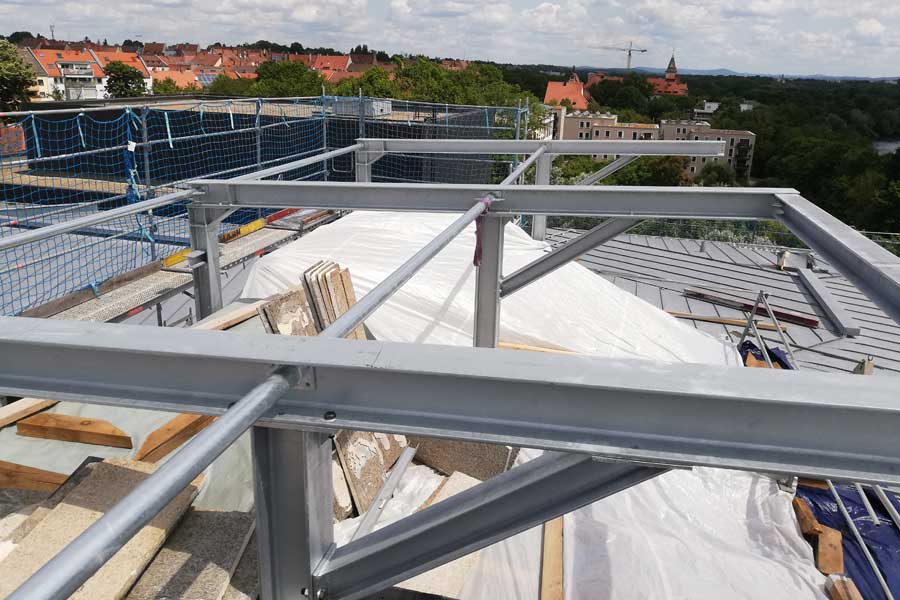 Energetische Sanierung und Umbau Landesamt für Steuern Nürnberg