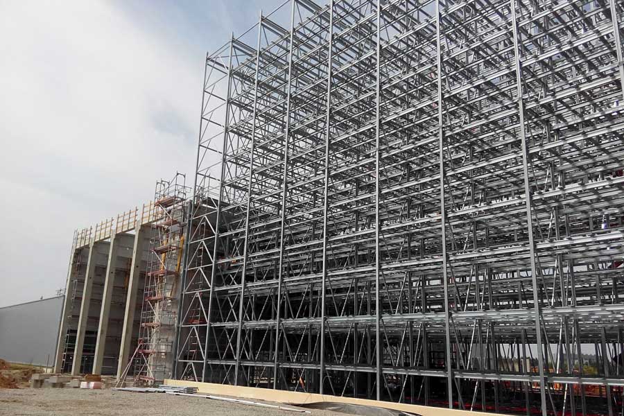 Hochregallager und Versandterminal Brodswinden