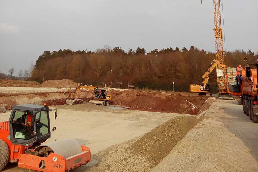 Vorbereitung des Untergrunds